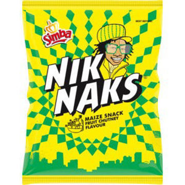 Simba Snaks Nik Naks Fruit Chutney 1 x 135Gr