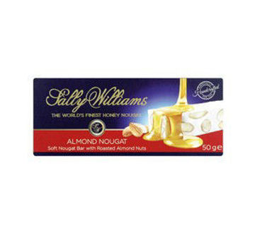 SALLY WILLIAMS Soft Nougat Roasted Almond Nuts 1 x 50G