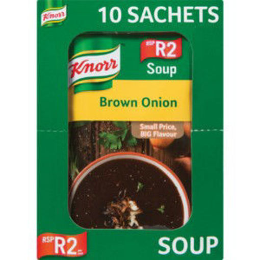 Knorr Soup Pkt Brown Onion 10 x 50G