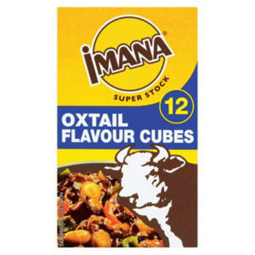 Imana Stock Cubes Veg Oxtail 1 x 12`s