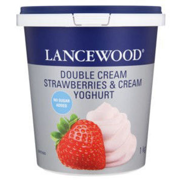 Lancewood Strwberry & Cream 1 x 1L