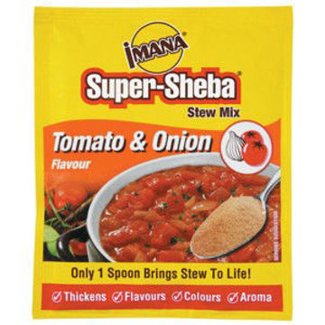 Imana Super Sheba Tomato & Onion 1 x 55Gr