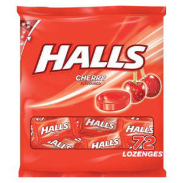 Halls Sw Loz Cherry 1 x 72`s