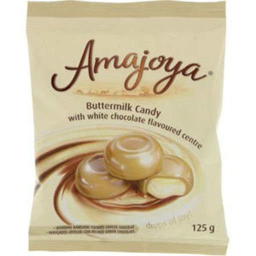 Amajoya Sweets Buttermilk Whie Choc 1 x 125G