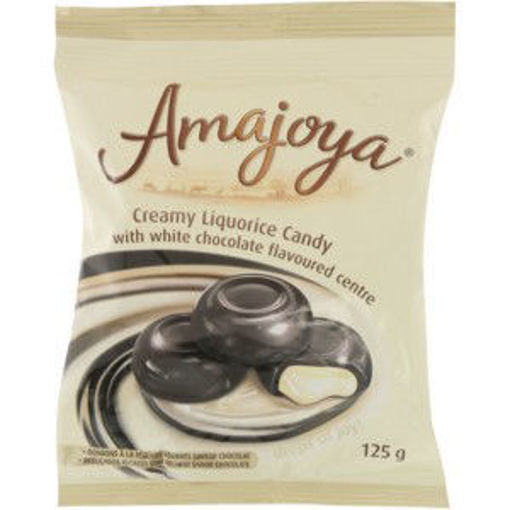 Amajoya Sweets Liq White Choc 1 x 125G