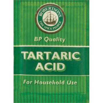 Robertsons Tartaric Acid 1 x 12G