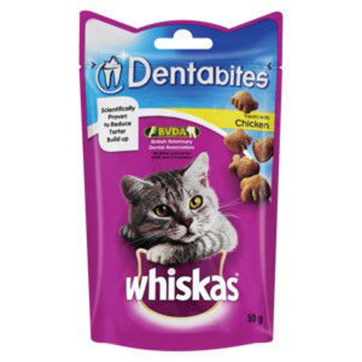 Whiskas Tasty Bites Denta Chicken 1 x 50Gr