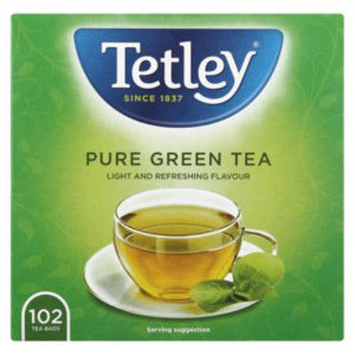 Tetleys Tea Bags Pure Green 1 x 102`S