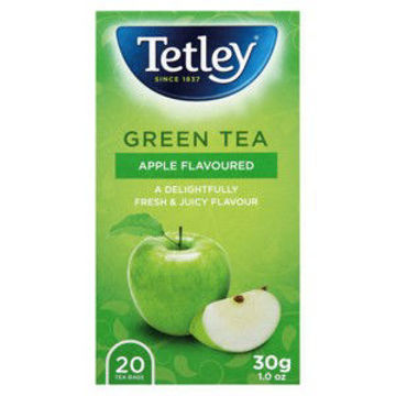 Tetleys Tea Bags Pure Green Apple 1 x 20`s