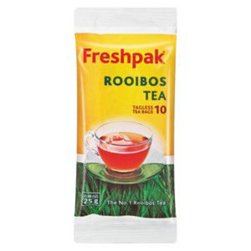 Freshpak Tea Bags Tagless Rooibos Shelf Disp 20 x 10`s