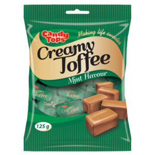 Candy Tops Toffee Creamy Mint 1 x 125Gr