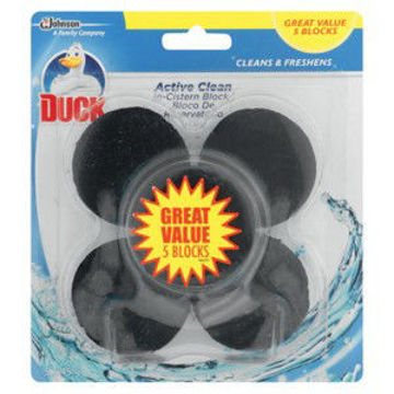 Duck Toilet Clean Active 3 In 1 Blue 1 x 5`s