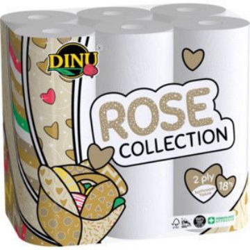 Dinu Toilet Paper 2 Ply 4 x 18`s