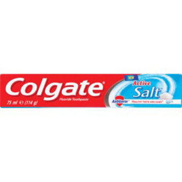 Colgate Toothpaste  Active Salt 75ml 12 x 0Ea