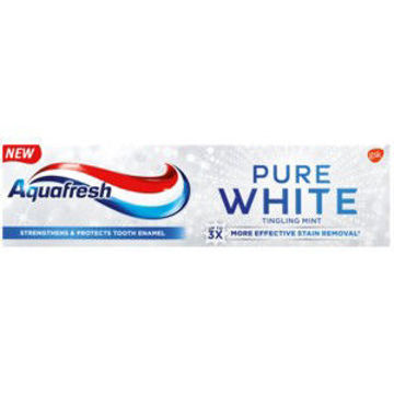 Aquafresh Toothpaste Pure White Tingling Mint 1 x 75Ml