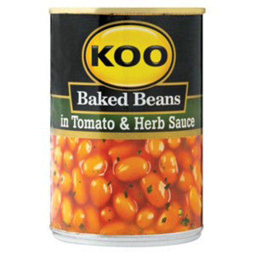 Koo Veg Beans Butter Tom & Herb 1 x 410Gr