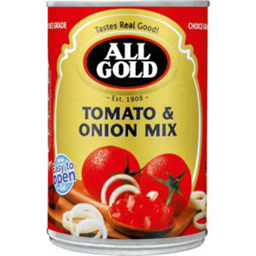 All Gold Veg Tomato Onion Mix 1 x 410G