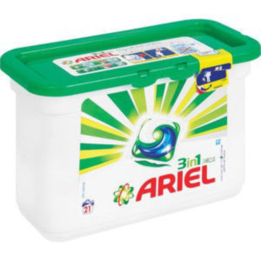 Ariel Wash Capsules Power Regular 1 x 21`s