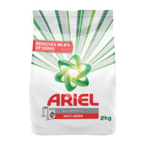 Ariel Wash Powder Auto Anti Bact 1 x 2Kg