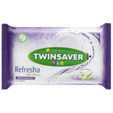 Twinsaver Wipes Refresha 1 x 40`s