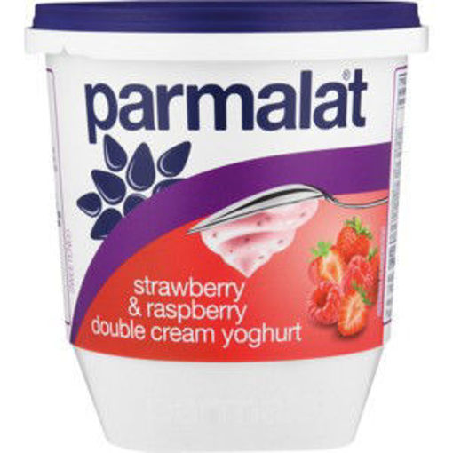 Parmalat Yog Double Cream S/berry & Raspberry 1 x 1Kg