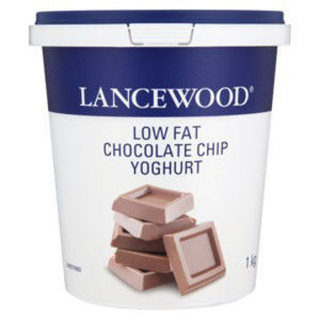 Lancewood Yog Low Fat Choc Chip 1 x 1Lt