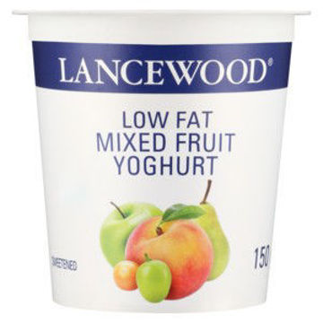 Lancewood Yog Low Fat Mixed Fruit 1 x 150Gr