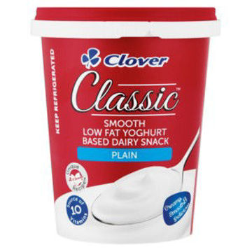 Clover Yog Low Fat Plain 1 x 500G