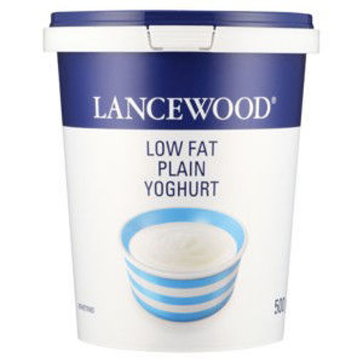 Lancewood Yog Low Fat Plain 1 x 500Gr