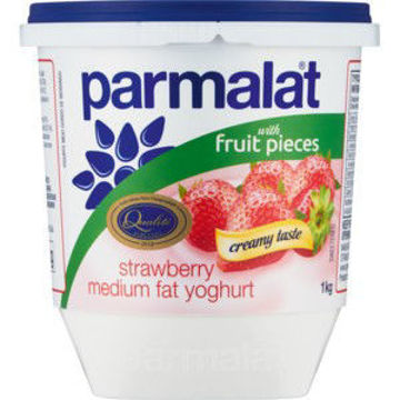 Parmalat Yog Low Fat Strawberry 1 x 1Lt