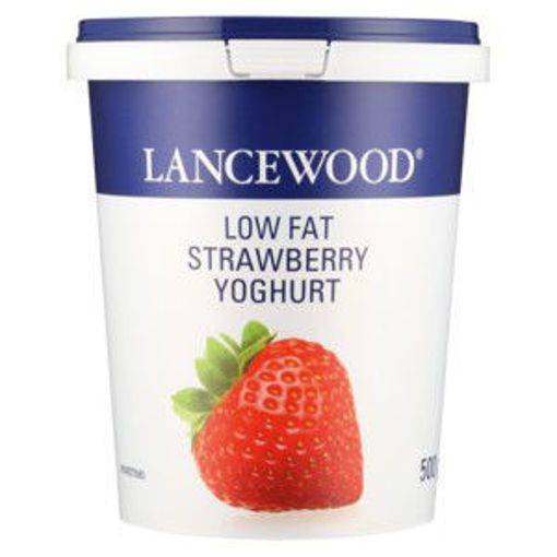 Lancewood Yog Low Fat Strawberry 1 x 500Gr