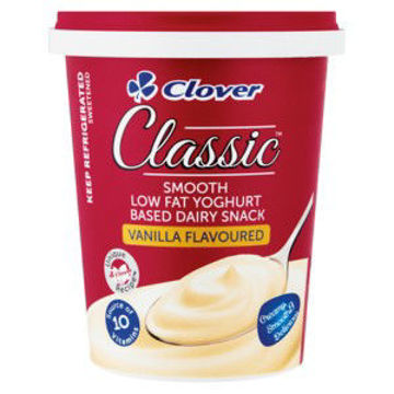 Clover Yog Low Fat Vanilla 1 x 500G