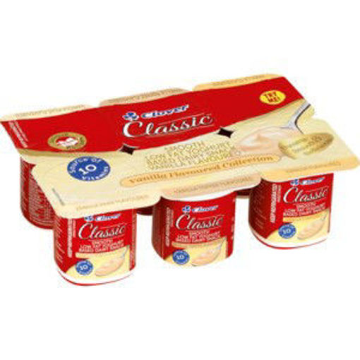 Clover Yogi Classic Vanilla Vanilla 1 x 6`s