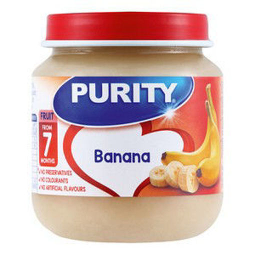 Purity 2nd Food Banana 6 x 125Ml