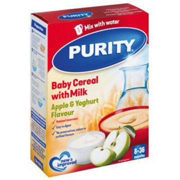 Purity 3rd Food Cereal Apple & Youg 1 x 200G