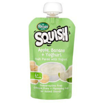 Squish Baby Food Apple Banana Yog 1 x 110Ml