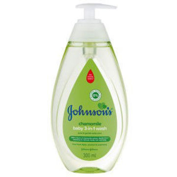 J&J Baby Shampoo 3-In-1 Wash 1 x 300Ml