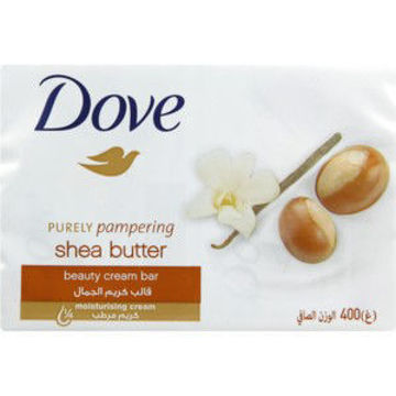 Dove Bath Soap  Shea Butter 1 x 4`s