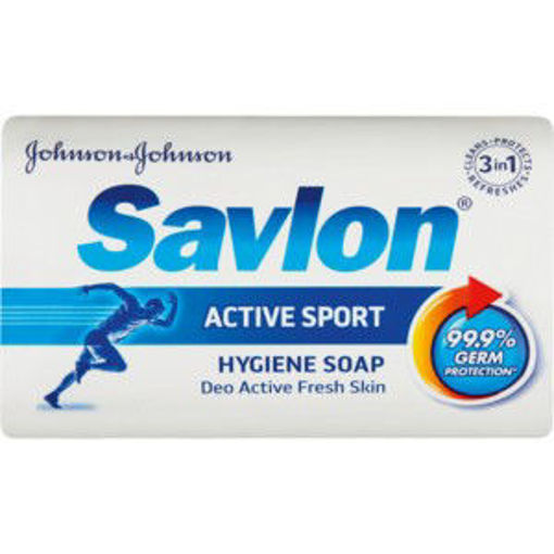 Savlon Bath Soap Bar Hygene Deo Active Fresh 1 x 175G