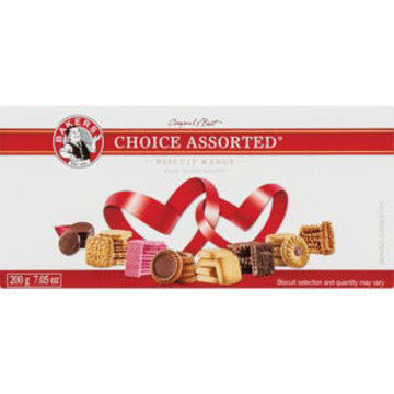 Bakers Bisc Choice Asst 12 x 200G