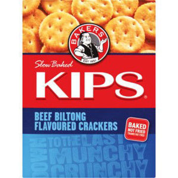 Bakers Bisc Kips Beef Biltong 1 x 200G