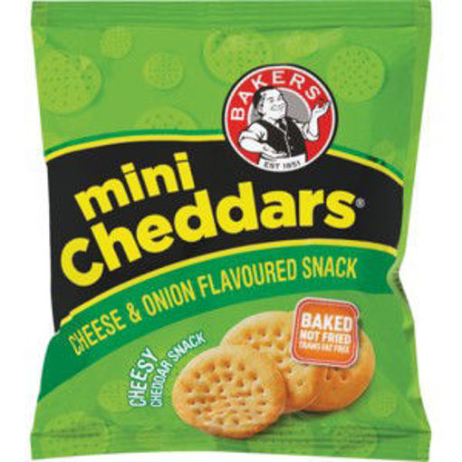 Bakers Bisc Mini Ched Cheese Onion 1 x 33G