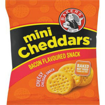 Bakers Bisc Mini Ched Savoury Bacon 1 x 33G