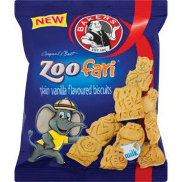 Bakers Bisc Mini Zoofari 24 x 40G