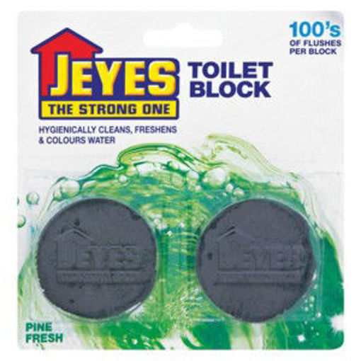 Jeyes Bloo Toilet Block Twin Pack Pine Fresh 1 x 45Gr