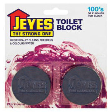 Jeyes Bloo Toilet Block Twin Pack Pot Pourri 1 x 45Gr