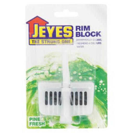 Jeyes Bloo Toilet Rim Block Green Pine 1 x 40Gr