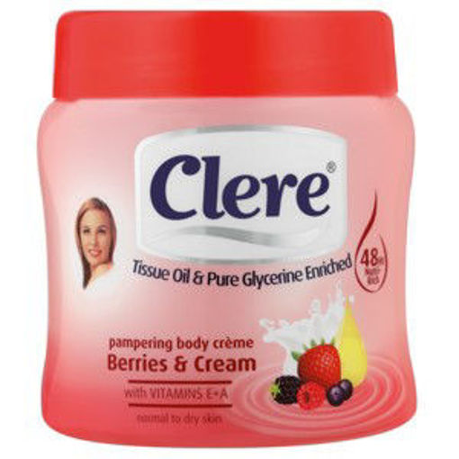 Clere Body Cream Berries & Cream 1 x 300Ml