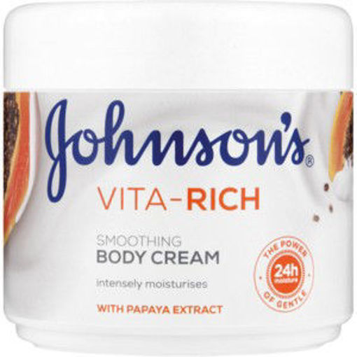 J&J Body Cream Vita Rich Papaya 1 x 350Ml