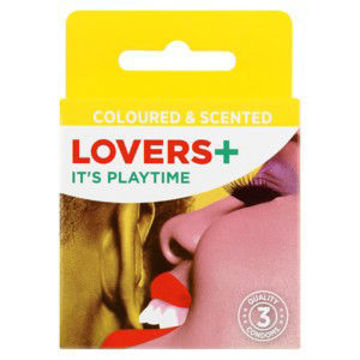 Lovers Plus Condoms Extra Play 1 x 3`s